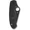 Spyderco 2024 Spyderco Para 3 Lightweight Black Black Blade Plain SPY-C223PBBK - alternate 3